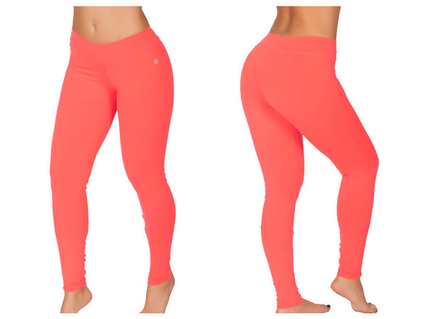 152 Sports Yoga Leggings Color Mandarin