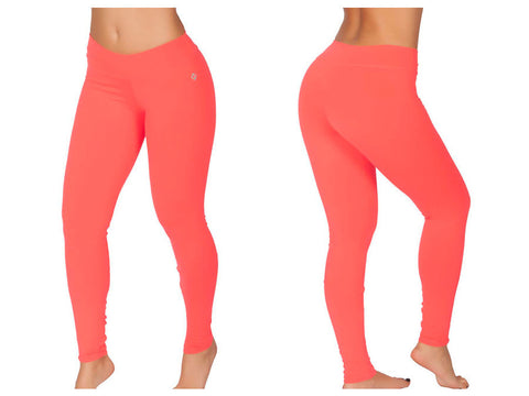 152 Sports Yoga Leggings Color Mandarin
