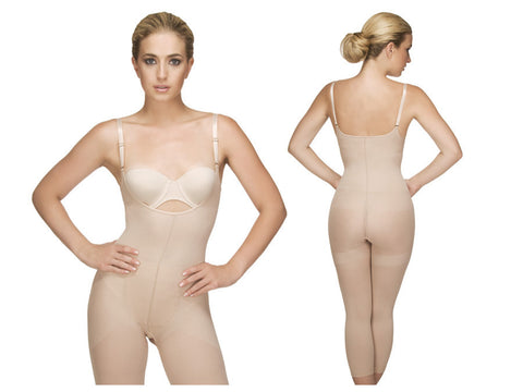 707 Sophie Braless Long Leg Bodysuit Color Nude
