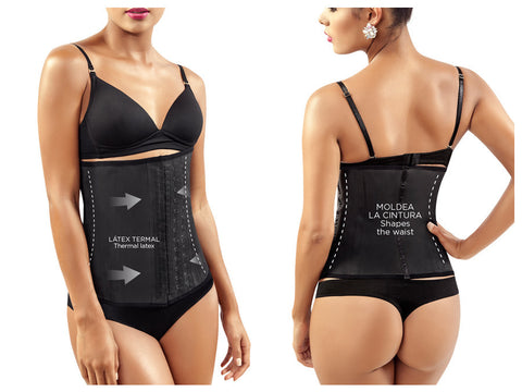 8033 Workout Waist Cincher Color Black