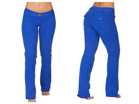 156 Sports Yoga Pants Color Blue