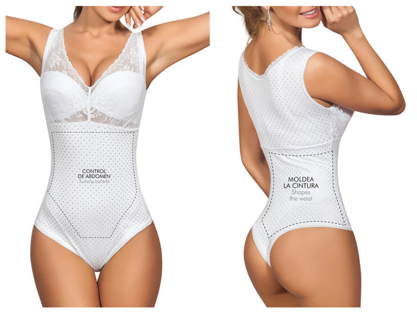 2065 Body Blouse Shaper Color White