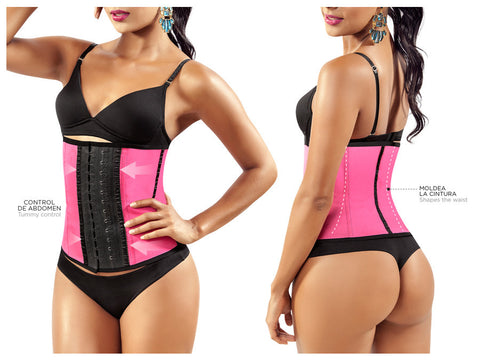 8031 Workout Waist Cincher Color Fuchsia