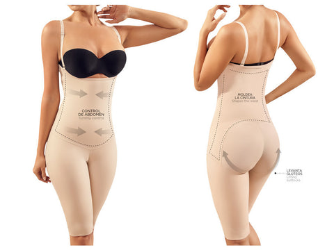 12005 Push UP and Tummy control Shapewear Color Beige