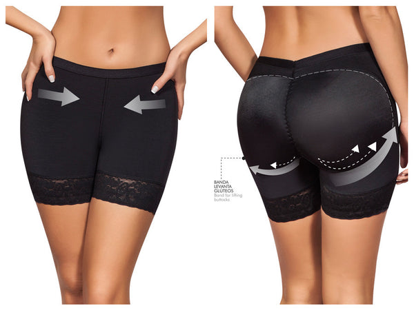 3001 Push Up Panty Color Black