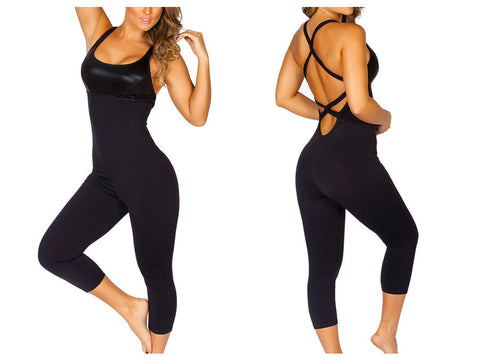 2711-1 Sports Catsuit Color Black