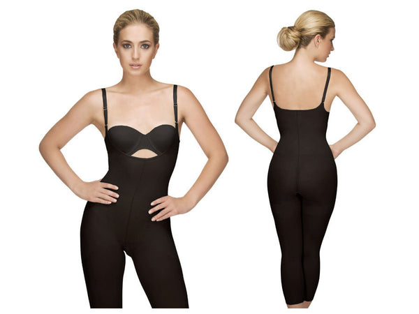 707 Sophie Braless Long Leg Bodysuit Color Black