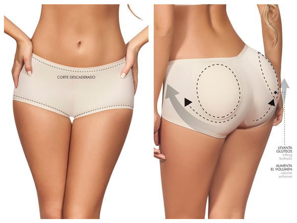 3008 Waist and Abdomen Control Boxer Color Nude