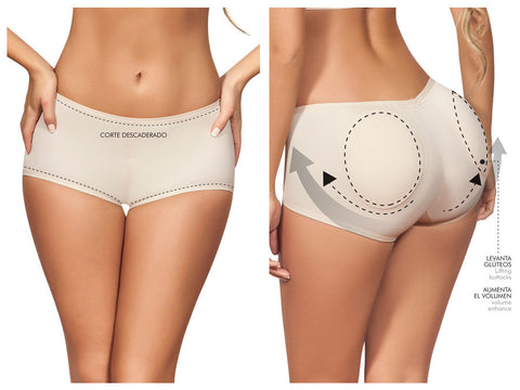 3008 Waist and Abdomen Control Boxer Color Nude