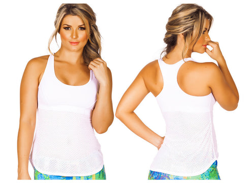 80 Tank Top Color White