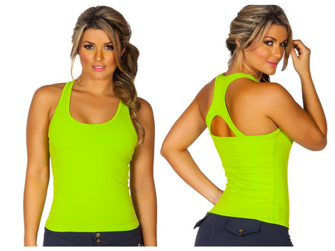 77 Tank Top Color Green