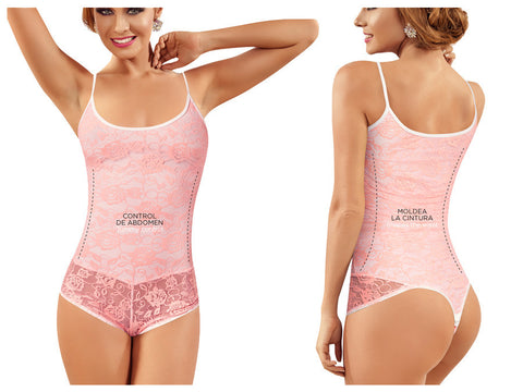 2086 Body Blouse Shaper Color Salmon