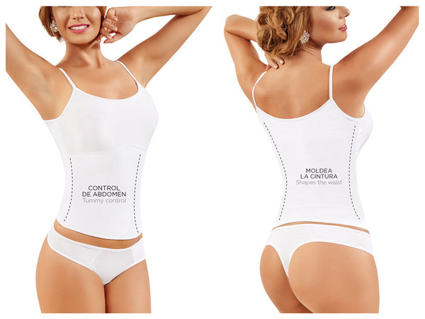 2089 Tummy control Tank top Color White