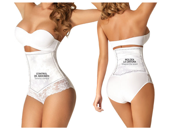 6107 Panty Control Color White