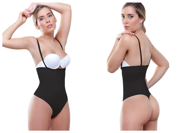 906 Julie Strapless Thong Shapewear Color Black
