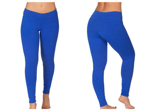 152 Sports Yoga Leggings Color Blue