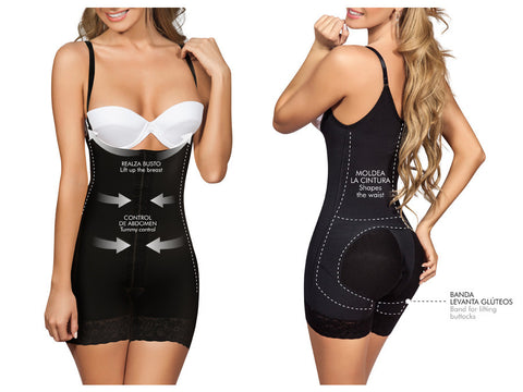 1013 Body Shaper Color Black