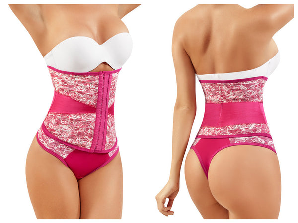 8037 Waist Cincher Lingerie Color Fuchsia