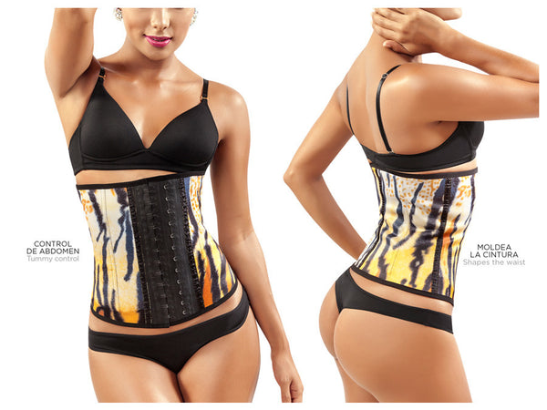 8032 Workout Waist Cincher Color Yellow