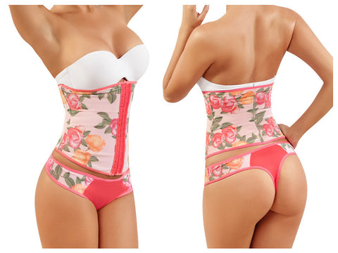 8038 Waist Cincher Lingerie Color Salmon