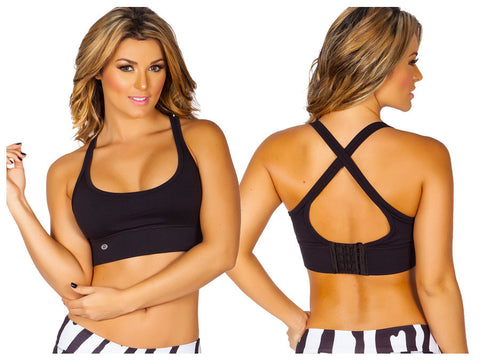 51-1 Sports Bra Color Black
