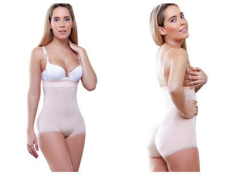 935 Gina Strapless Hip Hugger Shapewear Color Nude