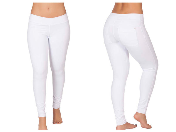 153 Sports Yoga Leggings Color White