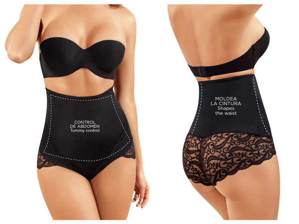 6111 Push UP and Tummy Control Panty Color Black